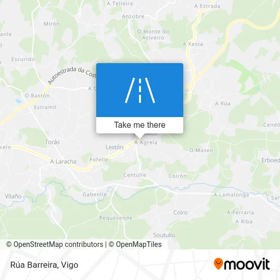 Rúa Barreira map