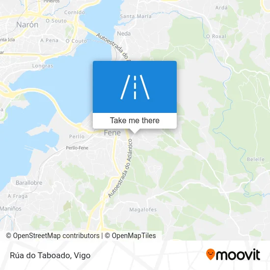 Rúa do Taboado map