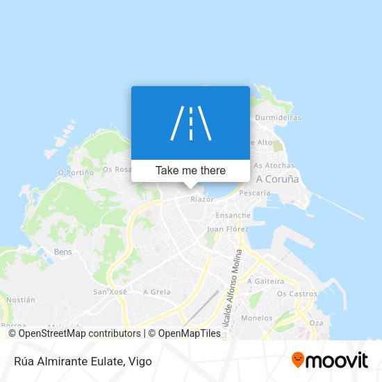 Rúa Almirante Eulate map