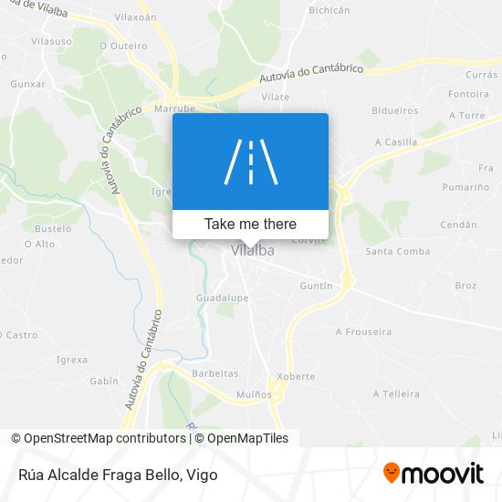 Rúa Alcalde Fraga Bello map