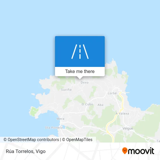 Rúa Torrelos map