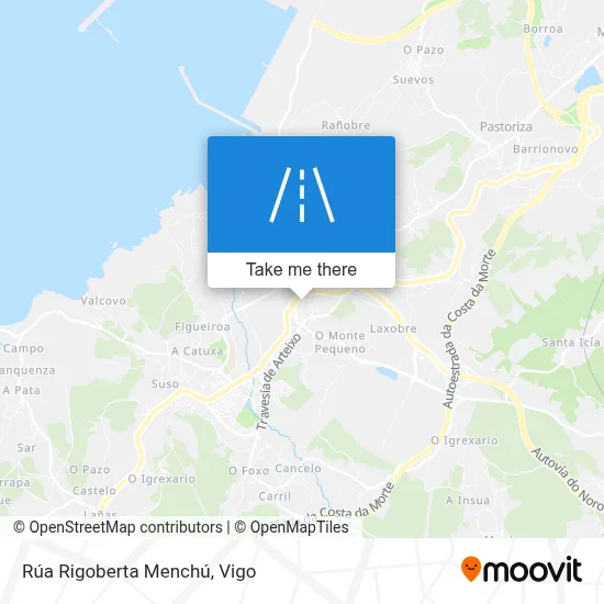 Rúa Rigoberta Menchú map