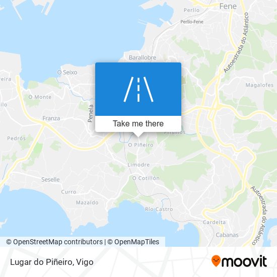 Lugar do Piñeiro map