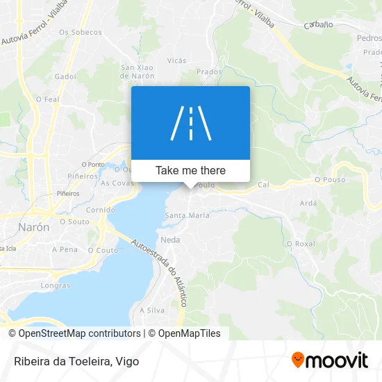 Ribeira da Toeleira map