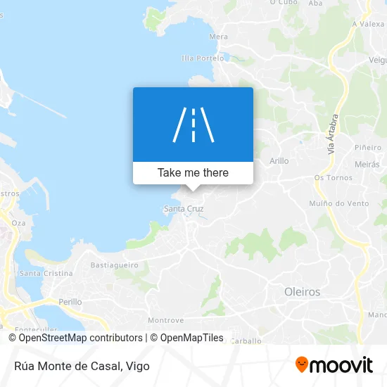 Rúa Monte de Casal map