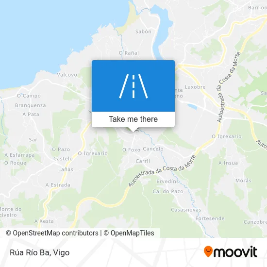 Rúa Río Ba map