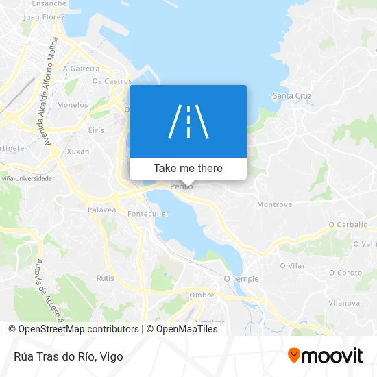 Rúa Tras do Río map