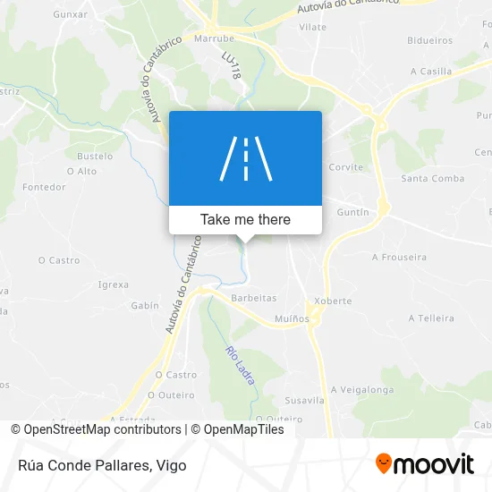 Rúa Conde Pallares map