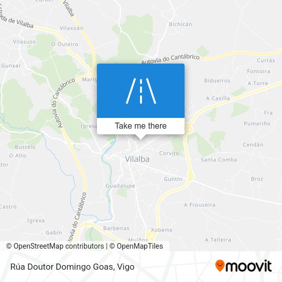 Rúa Doutor Domingo Goas map