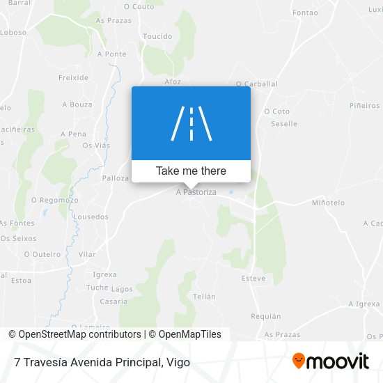 7 Travesía Avenida Principal map