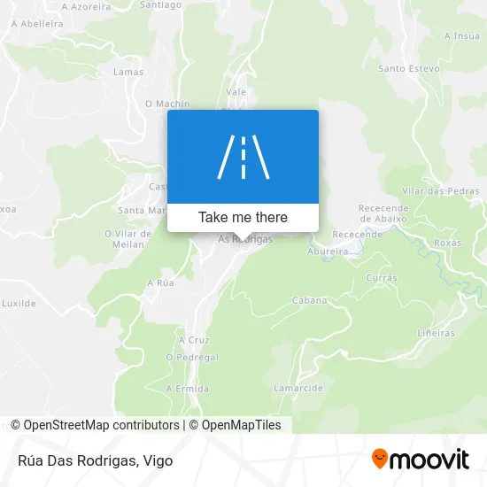 Rúa Das Rodrigas map
