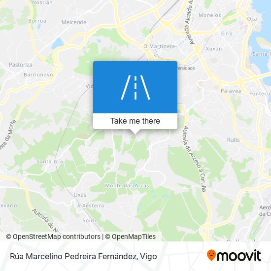 Rúa Marcelino Pedreira Fernández map