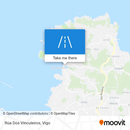 Rúa Dos Vinculeiros map