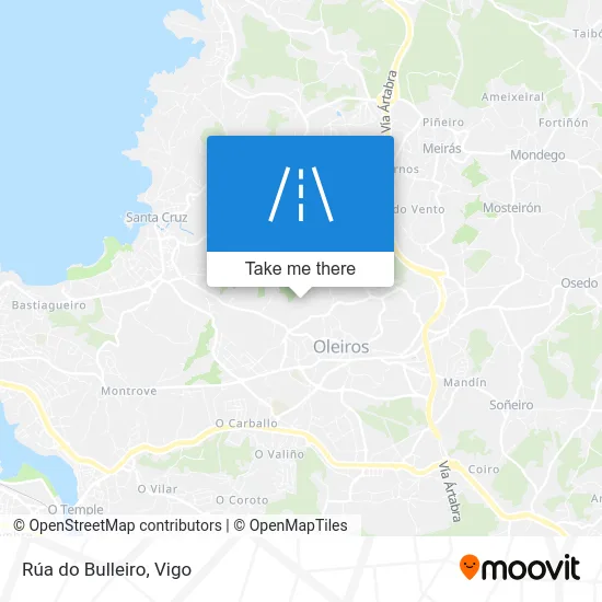 Rúa do Bulleiro map