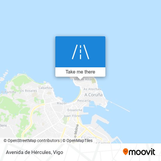 Avenida de Hércules map