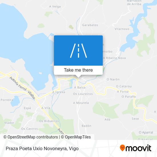 Praza Poeta Uxío Novoneyra map