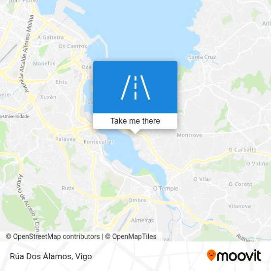 Rúa Dos Álamos map