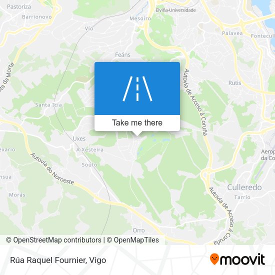 Rúa Raquel Fournier map