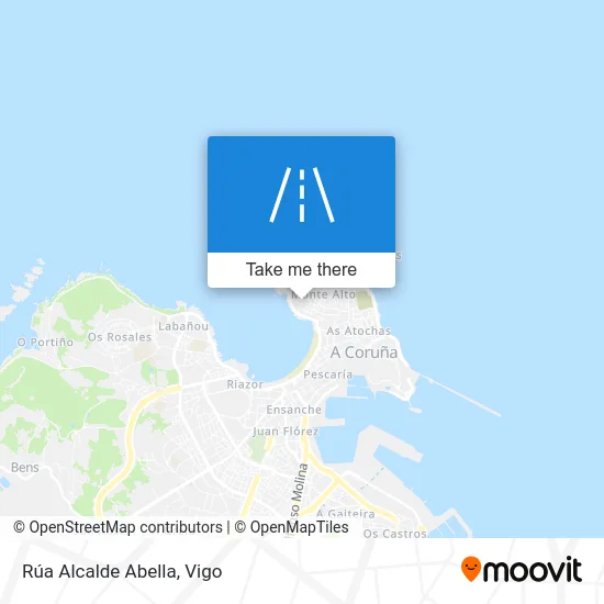 Rúa Alcalde Abella map