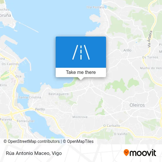 Rúa Antonio Maceo map