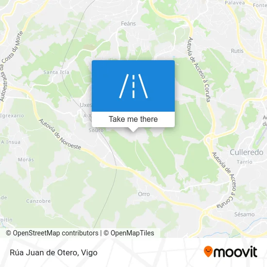 Rúa Juan de Otero map