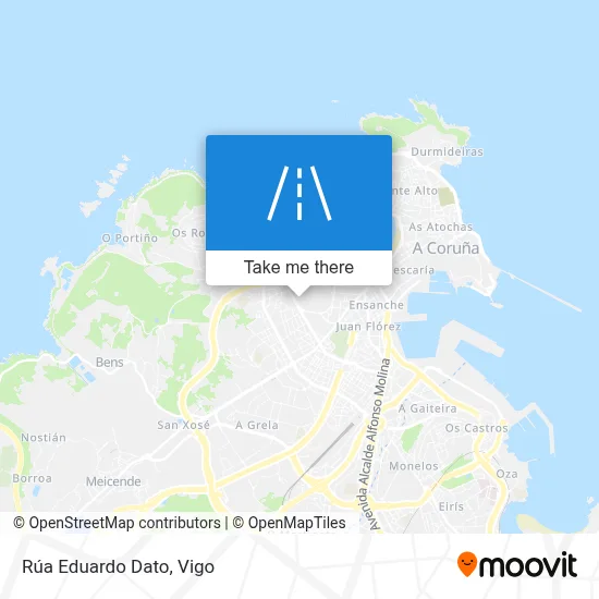 Rúa Eduardo Dato map