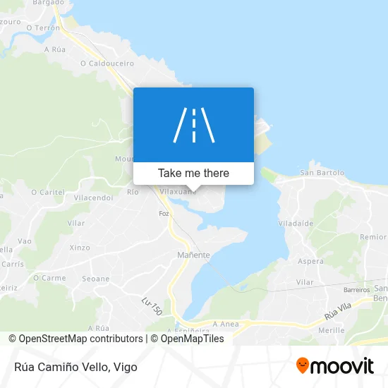 Rúa Camiño Vello map