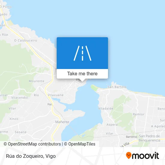 Rúa do Zoqueiro map