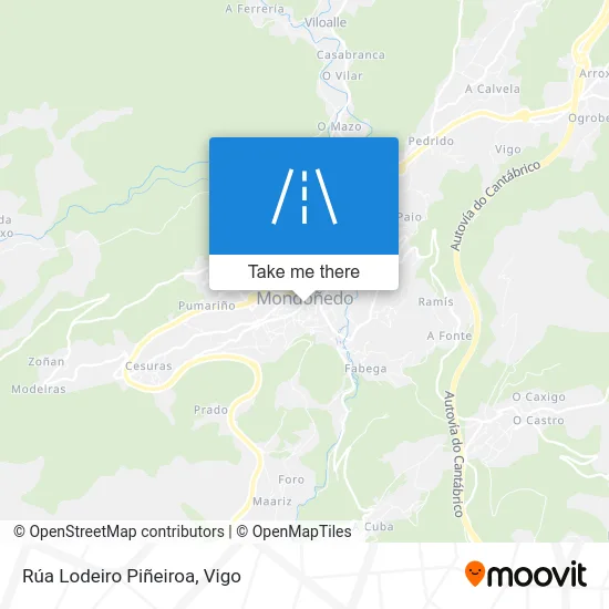 Rúa Lodeiro Piñeiroa map