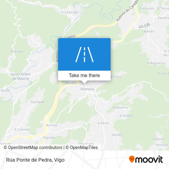 Rúa Ponte de Pedra map