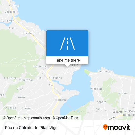 Rúa do Colexio do Pilar map