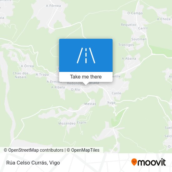 Rúa Celso Currás map