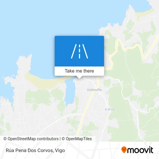 Rúa Pena Dos Corvos map