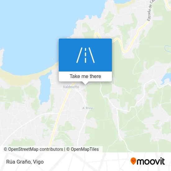 Rúa Graño map