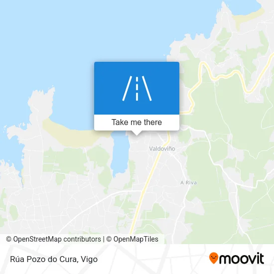 Rúa Pozo do Cura map