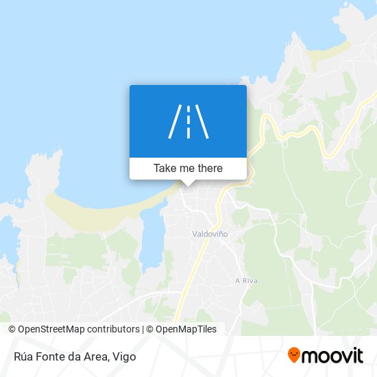 Rúa Fonte da Area map