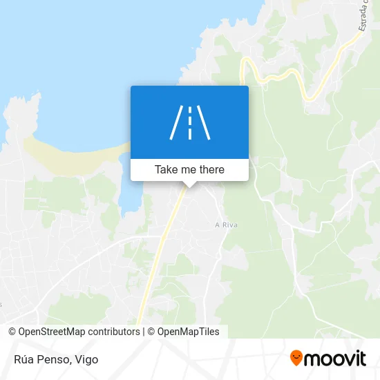 Rúa Penso map
