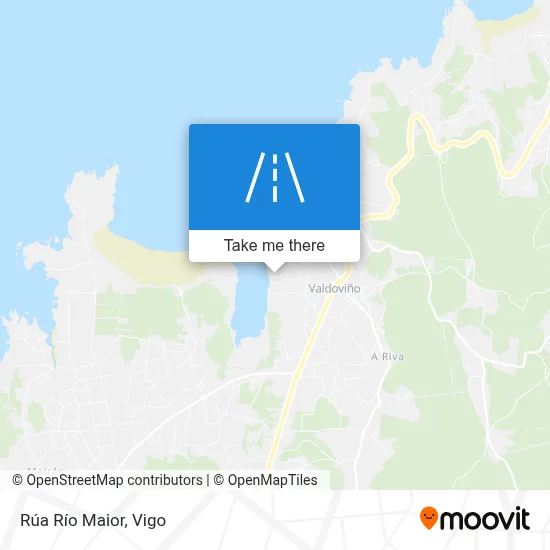Rúa Río Maior map