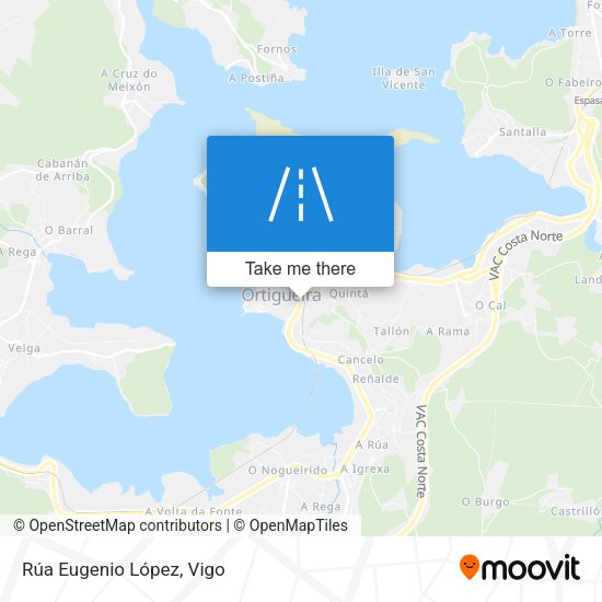 Rúa Eugenio López map