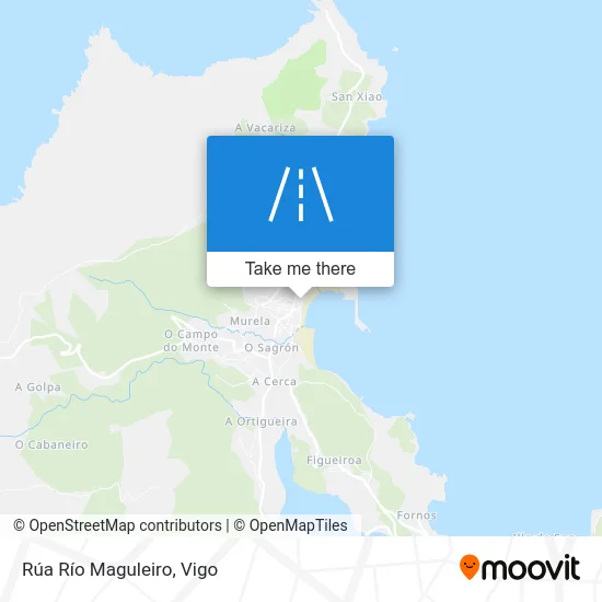 Rúa Río Maguleiro map
