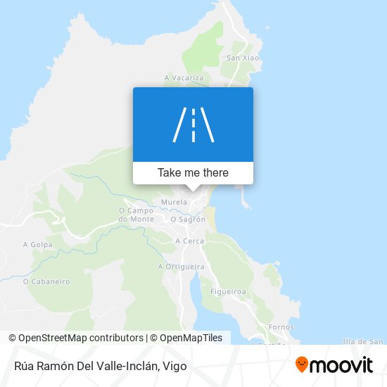 mapa Rúa Ramón Del Valle-Inclán