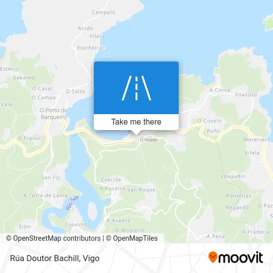 Rúa Doutor Bachill map