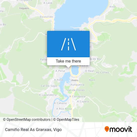 Camiño Real As Granxas map