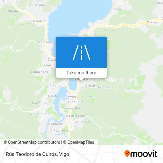 Rúa Teodoro de Quirós map