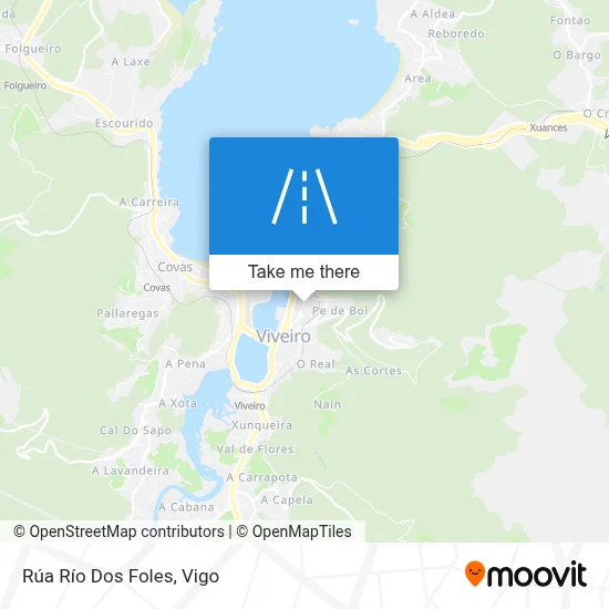 Rúa Río Dos Foles map