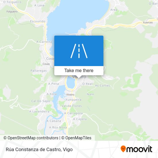 Rúa Constanza de Castro map