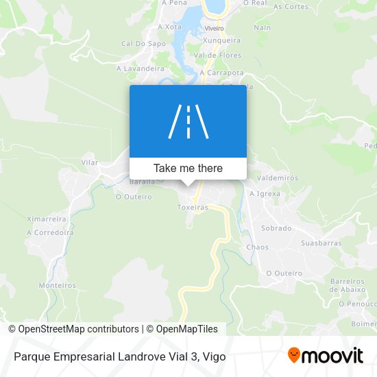 Parque Empresarial Landrove Vial 3 map