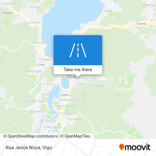 Rúa Jesús Noya map