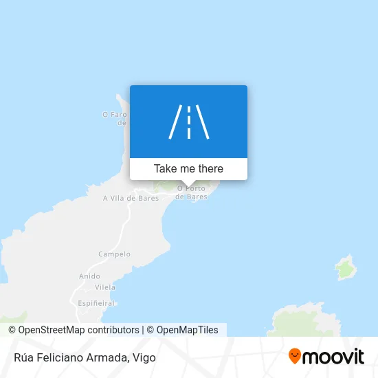 Rúa Feliciano Armada map