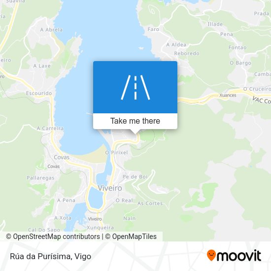 Rúa da Purísima map